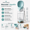 Mavurelo™ AquaGo 2-in-1 Portable Pet Water Bottle